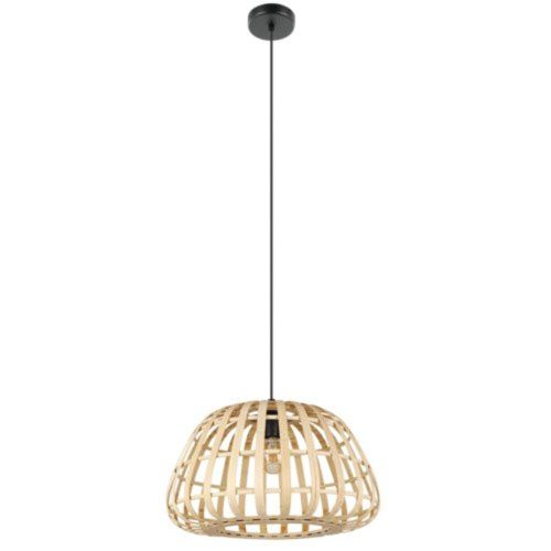 EGLO, 390151, MONTEZUELO, pendant light, E27, 1X40W, IP20, natural