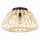 EGLO, 390149, MONTEZUELO, ceiling lamp, E27, 1X40W, IP20, natural