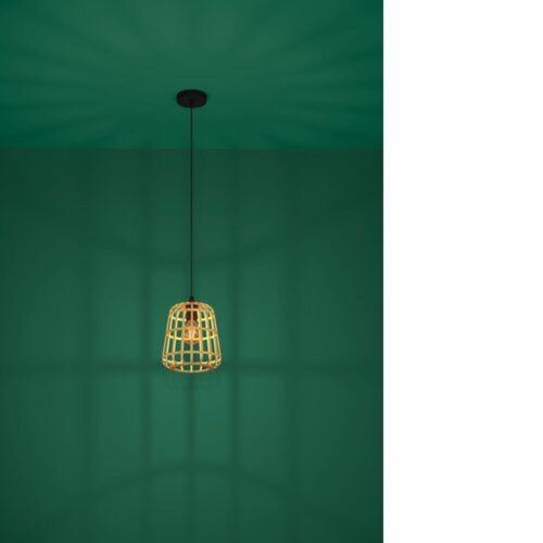 EGLO, 390152, MONTEZUELO, pendant light, E27, 1X40W, IP20, natural
