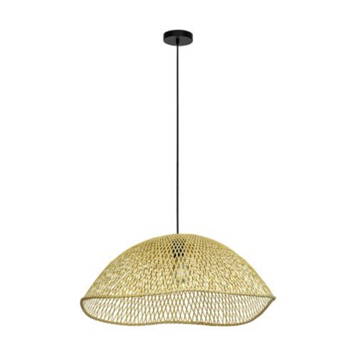 EGLO, 390236, SAMBUCONA, pendant, E27, 1X40W, IP20, natural