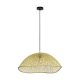 EGLO, 390236, SAMBUCONA, pendant, E27, 1X40W, IP20, natural