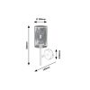 Rábalux , 3020 , Callia , Wall lights , grey , IP20 , E14