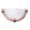 Rábalux , 3053 , Alabastro , Wall lights , tobacco alabaster glass , IP20 , E27