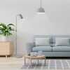 Rábalux , 3096 , Malia , Floor lamps , grey , IP20 , E27