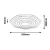 Rábalux , 3100 , Taneli , Ceiling lights , white , IP20 , 3000-6500
