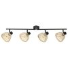 Rábalux , 3136 , Rattan , Spotlights , matte black , IP20 , E14