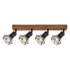 Rábalux , 3140 , Zeus , Spotlights , oak , IP20 , E14