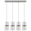 Rábalux , 3156 , Zelkova , Pendants , brushed aluminium , IP20 , E27