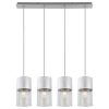 Rábalux , 3156 , Zelkova , Pendants , brushed aluminium , IP20 , E27