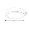 Rábalux , 3171 , Shaun , Recessed and surface mounted lighting , white , IP20 , 4000