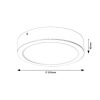 Rábalux , 3171 , Shaun , Recessed and surface mounted lighting , white , IP20 , 4000