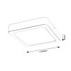 Rábalux , 3174 , Shaun , Recessed and surface mounted lighting , white , IP20 , 4000