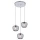 Rábalux , 3178 , Monet , Pendants , chrome , IP20 , E27
