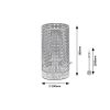 Rábalux , 3180 , Boogie , Decorative lights , beech , IP20 , E14
