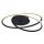 Rábalux , 3256 , Meridia , Ceiling lights , matte black , IP20 , 3000