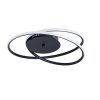 Rábalux , 3256 , Meridia , Ceiling lights , matte black , IP20 , 3000