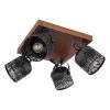 Rábalux , 3299 , Rotem , Spotlights , walnut , IP20 , E14