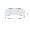 Rábalux , 3308 , Otilia , Ceiling lights , cream , IP20 , 3000