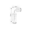 Rábalux , 3310 , Yago , Bathroom lights , matte black , IP44 , E27