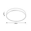 Rábalux , 3314 , Tesia , Ceiling lights , matte black , IP20 , 3000