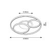Rábalux , 3335 , Aquila , Ceiling lights , black , IP20 , 3000-6000