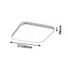 Rábalux , 3409 , Oscar , Ceiling lights , white , IP20 , 4000