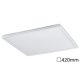 Rábalux , 3430 , Pavel , Recessed and surface mounted lighting , white , IP20 , 4000
