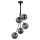 Rábalux , 3508 , Glory , Pendants , matte black , IP20 , E14