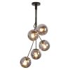 Rábalux , 3508 , Glory , Pendants , matte black , IP20 , E14