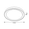 Rábalux , 3510 , Everest , Smart lights , silver , IP20 , 2700-6500