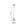 Rábalux , 3539 , Belano , Pendants , black , IP20 , E27