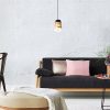 Rábalux , 3543 , Zenaida , Pendants , matte black , IP20 , E27