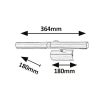 Rábalux , 3641 , Picture light , Picture lights , satin chrome , IP20 , E14