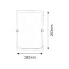 Rábalux , 3687 , Nedda , Wall lights , opal glass , IP20 , E27