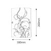 Rábalux , 3691 , Elina , Wall lights , white , IP20 , E27