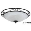 Rábalux , 3723 , Athen , Ceiling lights , black , IP20 , E27
