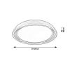 Rábalux , 3750 , Valter , Ceiling lights , brown , IP20 , 3000