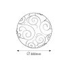 Rábalux , 3852 , Harmony Lux , Ceiling lights , chrome claw , IP20 , E27