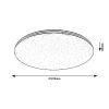 Rábalux , 3875 , Toma , Ceiling lights , chrome , IP44 , 4000