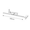 Rábalux , 3910 , Picture slim , Picture lights , chrome , IP20 , 4000