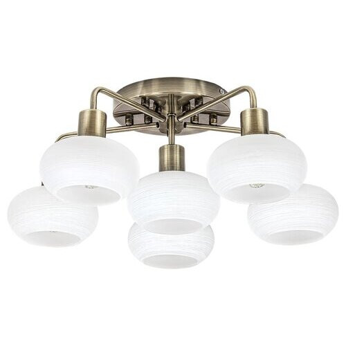 Rábalux , 3918 , Sorina , Ceiling lights , antique brass , IP20 , E14