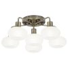 Rábalux , 3918 , Sorina , Ceiling lights , antique brass , IP20 , E14