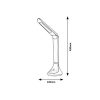 Rábalux , 3958 , Balor , Table lamps , black , IP20 , 4000