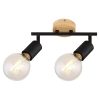 Rábalux , 3977 , Pablo , Spotlights , matte black , IP20 , E27