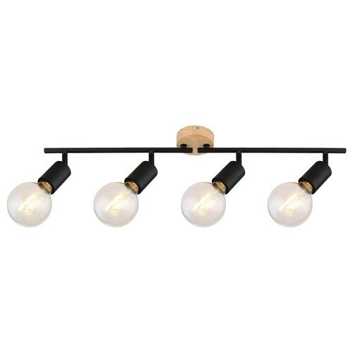 Rábalux , 3979 , Pablo , Spotlights , matte black , IP20 , E27