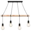 Rábalux , 3980 , Pablo , Pendants , matte black , IP20 , E27