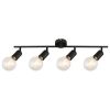 Rábalux , 3989 , Lamar , Spotlights , matte black , IP20 , E27