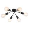 Rábalux , 3990 , Lamar , Ceiling lights , matte black , IP20 , E27