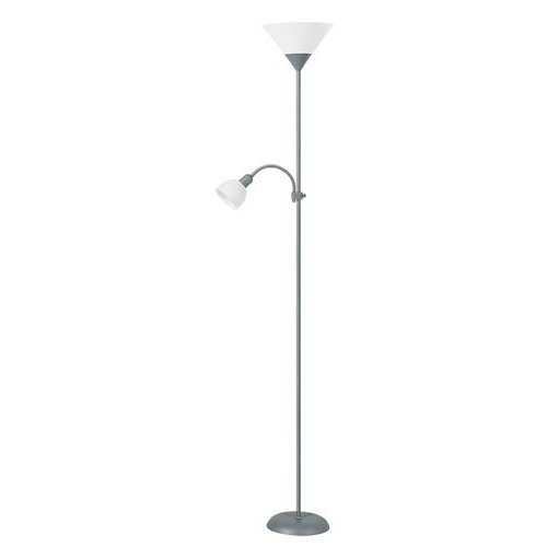 Rábalux , 4028 , Action , Floor lamps , silver , IP20 , E27