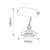 Rábalux , 4038 , Bank , Table lamps , bronze , IP20 , E27